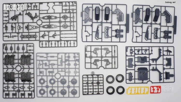 HEXA GEAR 六角机牙 第1世代六角机牙 支援扩展包003沙滩车型 暗夜追踪者Ver. - 图片